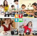 STEM Robot Toys for 8-14, 12 in 1 Remote Control Robotics Toys for Kids, Programmable Building Robot Kit Birthday Present for Science Educational(469 Pcs) by TinyTreasures Baby Boutique