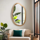 Irregular Mirror for Bathroom Vanity & Wall Decor - Asymmetrical Wall Mirror by CozyNest Decor