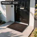 Yimobra Welcome Mat Outdoor Indoor, Waterproof Heavy Duty Front Door Mat Outside Entrance, Extra Sturdy Non-Slip Doormat, Low Profile, Dirt Trapping, 36x24 Inches, Coffee by CozyNest Decor