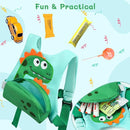 Dr.meter 3 in 1 Toddler Harness Leash + 8.2ft Anti Lost Wrist Link, Cute Dinosaur Kids Safety Harness Tether with Key Lock, Child Protective Leashes While Walking for Outdoor Activity Keep Kids Close by TinyTreasures Baby Boutique