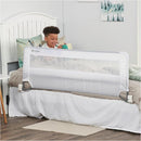 Regalo Swing Down 54-Inch Extra Long Bed Rail Guard, with Reinforced Anchor Safety System by TinyTreasures Baby Boutique