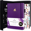 Clever Fox Planner Premium Edition – Undated Luxurious Weekly & Monthly Planner to Increase Productivity and Hit Your Goals – Organizer – Start Anytime, A5, Lasts 1 Year, Purple (Weekly) by TinyTreasures Baby Boutique