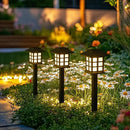 GIGALUMI Solar Outdoor Lights，6 Pack LED Solar Lights Outdoor Waterproof, Solar Walkway Lights Maintain 10 Hours of Lighting for Your Garden, Landscape, Path, Yard, Patio, Driveway by GreenHaven Gardens