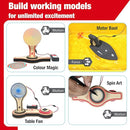 Butterfly EduFields 20in1 Motor Machines STEM Projects Kit for Kids Age Ages 5-7 6-8 8-10 | STEM Toys for Kids 5 6 7 8 9 10 Year Old | Robotics & Engineering Toys | Gift for 6 7 8 9 10 Year Old by TinyTreasures Baby Boutique