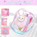 Toddler Backpack for 1-3 Year Old Girls & Boys Waterproof 3D Animal Cartoon Rabbit Design Kids Travel Backpack Lightweight Preschool Daycare Bag with Adjustable Straps(Little White Rabbit) by TinyTreasures Baby Boutique