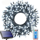 Solar String Lights Outdoor,115 Ft 300 LED Solar Christmas Lights with Remote,8 Modes Waterproof Patio Lights for Christmas Tree Patio Yard Garden Party Decor (White) by GreenHaven Gardens