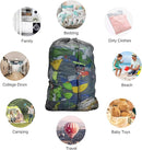 Laundry Bags, Mesh Heavy Duty 24" x 36" with Drawstring Closure, 3-Pack, Black by TinyTreasures Baby Boutique