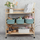 Small Woven Storage Baskets 12“X8”X5“ Decorative Rope Bins for Organizing Shelves, Closets, and Toys, Empty Gift Baskets, Cute Organizer Basket for Home and Office (green, regular) by CozyNest Decor