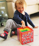 TOWO Wooden Stacking Boxes-Nesting and Sorting Cups Numbers Alphabet Animals Blocks for Toddlers-Stacking Cubes Educational Toys for 2 Years Old Montessori Materials by TinyTreasures Baby Boutique