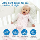TotAha Sleep Sack 12-18-24 Months 3 Pack,Buttery Soft Wearable Blanket Baby Sleeping Bag with 2-way Safe Zipper, 0.5 TOG, Baby Girl by TinyTreasures Baby Boutique