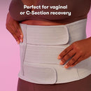 Frida Mom Belly Binder, Postpartum Essentials for Natural and C-Section Recovery, Adjustable Compression Wrap, After Birth Brace, Abdominal Band, 9" High by TinyTreasures Baby Boutique