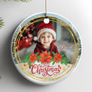 Personalized Baby Christmas Ornament 2025 - Custom Photo Ornament for New Babies - Sweet New Parents, Mom, Dad Keepsake - Christmas, Birthday Gift for Newborn, Boy, Girls, Mom, Dad, Family by TinyTreasures Baby Boutique