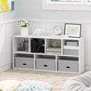 Furinno Luder Bookcase / Book / Storage , 7-Cube, White by TinyTreasures Baby Boutique