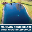 Airmax Pond Dye Packets Nature's Blue Colorant for Large Pond & Lake, Beneficial UV Blocking Color Concentrate, Maintain Clean & Clear Pond, Fish & Animal Safe, Easy Treatment, 16 Soluble Packets by GreenHaven Gardens