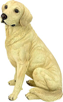 Design Toscano Golden Labrador Retriever Dog Garden Statue, 15 Inch, Full Color by GreenHaven Gardens