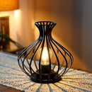 JHY DESIGN Decorations Outdoor Table Lamp Nightlight 7.5''High Modern Style Battery Powered Lamp with 6-Hours Timer Feature Decorative Bedside Lamp for Room Indoor Outdoor Table Garden Party by GreenHaven Gardens