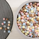 GOGOSO Ball Pits Balls for Toddlers Pack of 50 100 200 Plastics Shape Ball Non-Phthalate Non-BPA Non-Toxic 2.2-Inch Crush Proof Play Balls by TinyTreasures Baby Boutique