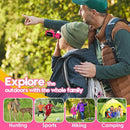 Binoculars for Kids, Toys for 3-12 Year Old Girls and Boys, Bird Watching Hiking 4 5 6 7 8 9 Year Old Girl Boy Christmas Birthday Gifts, Outdoor Toys for Kid Set with Magnifying Glass & Compass by TinyTreasures Baby Boutique