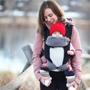 Beco Baby Carrier 8 Hybrid Newborn to Toddler Carrier (7-45lbs) - All in 1 Mesh Toddler Carrier - Baby Carrier Backpack, Front and Hip Carrier with Adjustable Seat - Cooling Ergonomic Carrier (Black) by TinyTreasures Baby Boutique