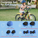Vvinca Kids Toddlers Bike Helmet Adjustable for Ages 3-5-8 Years, Knee Pads and Elbow Pads Set Wrist Guard Sports Protective Gear Set for Roller Skate Bicycle Skateboard Scooter Girl Boy Birthday Gift by TinyTreasures Baby Boutique