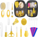 Baby Healthcare and Grooming Kit for Newborn Kids, 24PCS Upgraded Safety Baby Care Kit, Newborn Nursery Health Care Set, Baby Care Products (Yellow) by TinyTreasures Baby Boutique