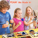 Flying Childhood Horse Sewing Kit for Kids Adults, Make 5 DIY Projects with Plush Stuffed Horse, Birthday Gifts Toys for Girls Boys Ages 8 9 10 11 12, Learn to Sew Kids Crafts by TinyTreasures Baby Boutique