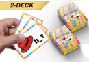 Creanoso US Schools and Learning Flash Cards Series (2-Deck) by TinyTreasures Baby Boutique