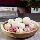 ANDALUCA Pink Decorative Balls Bowl Filler Orbs Home Decoration (Pink) by CozyNest Decor