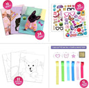 BSCOOL Dog in Style – Design Your Pet Fashion with 25 Coloring Pages, 3 Stamps, 50+ Stickers, Washi Tapes and Guides. Discover Unique Outfits for Dogs. Educational. Travel Friendly for Ages 5 and up. by TinyTreasures Baby Boutique