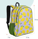 Wildkin 15-inch Kids Backpack – Durable, Padded, Adjustable for School & Travel - Lilac Lemonade by TinyTreasures Baby Boutique