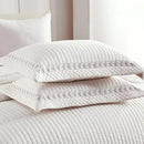 MarCielo 100% Cotton Quilt Set White Lightweight Bedspread with Scalloped Edge, Farmhouse Vintage Bedding, All Season Use(TC Off-White,Queen (96"x102")) by CozyNest Decor