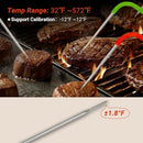 Inkbird WiFi Meat Thermometer for Grilling, Unlimited Rang Rechargeable BBQ Thermometer APP Calibration, Temp Graph Mobile Notification, 4 Colorful Probes Food Thermometer for Pellet Smoker Oven by TinyTreasures Baby Boutique