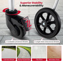 Pitts Foldable Elderly Shower Commode Wheelchair