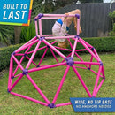 Eezy Peezy Monkey Bars Climbing Tower - Active Outdoor Fun for Kids Ages 3 to 8 Years Old, Pink by TinyTreasures Baby Boutique