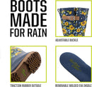 Western Chief Women's Tall Waterproof Rain Boot Outdoor Garden Shoes by GreenHaven Gardens