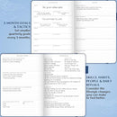 Legend Planner Daily for 3 Months – Undated Monthly Weekly & Daily Planner to Hit Goals. Organizer & Productivity Journal, A5 (Mystic Blue) by TinyTreasures Baby Boutique