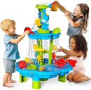 CozyBomB™ Water Table for Toddlers 3-5 | Outdoor Toys Water Play Table, Magnetic Fishing Toy Game, Summer Splash Pond Showers Sand Activity, Sensory Party Birthday Gift Kids Ages 4-8 9-12 (2-Tiers) by TinyTreasures Baby Boutique