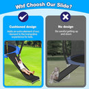 Trampoline Ladder Slide Kit, Trampoline Universal 3 Steps Wide Ladder & Buffer Slide,Universal Step Slider for 10ft 12ft 14ft 15ft 16ft Trampoline, Easy to Climb and Slider for Children/Kids by TinyTreasures Baby Boutique