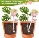 Plant Watering Globes, 2pcs Self Watering Planter Insert, Glass Watering Bulbs for Indoor Outdoor Plants, Mushroom Top-Fill Plant Watering Devices for Travel Vacation While Away by GreenHaven Gardens