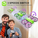 Kids Drone with Camera – Mini Rc Toy for Boys, Beginners, Birthday Gifts for Boys and Beginners,Quadcopter Light Toy With 2 Batteries,Rc Drone Indoor Small Helicopter,Altitude Hold by TinyTreasures Baby Boutique