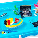 Ocean Sensory Bin, Ocean Sensory Water Toys with Sea Animal for Toddlers Boys and Girls, Kids Toys Gift Sand Box for Age 3 4 5 6 7 8 by TinyTreasures Baby Boutique