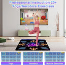Dance Mat for Kids and Adults, Musical Electronic Dance Step Pad with 100+ Games, 200+Songs, HD Camera, 2 Motion Sensor Controllers, MTV & Cartoon Modes, Dance Mat Toy for Girls& Boys by TinyTreasures Baby Boutique