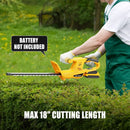 Houselife Cordless Hedge Trimmer and Leaf Blower Combo Compatible with Dewalt 20V Max Battery (Tool Only), 18'' Battery Powered Hedge Trimmers and Electric Leaf Blowers Lawn Care, Yard, Garden by GreenHaven Gardens