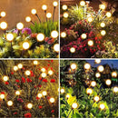 SOLARBABY Solar Garden Lights New Upgraded Solar Swaying Light Sway by Wind Solar Firefly Lights Outdoor Waterproof for Landscape Pathway Patio Yard Walkway Decoration Warm White by GreenHaven Gardens