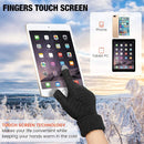 Geyoga 2 Pairs Women's Winter Touch Screen Gloves Soft Warm Fleece Lined Knit Elastic Cuff Winter Texting Gloves by TinyTreasures Baby Boutique