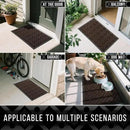 Yimobra Front Door Mat Outdoor Indoor 60x36, All-Season, All-Weather, Heavy Duty Welcome Door Mats Outside Entrance, Non Slip Porch Patio Entrance Mat, Coffee by CozyNest Decor