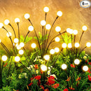 Solar Lights Outdoor Waterproof, 6 Packs 48LED, Solar Garden Lights, Patio Lights, Garden Decor, Patio Decor, Firefly Lights Solar Outdoor, Unique Gifts for Women, Gifts for Grandma by GreenHaven Gardens