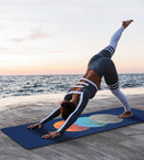 Non Slip Yoga Mat TPE Workout Mat for Men Women, Thick Workout Mat with Carrying Strap, Fitness Mats for Exercise, Yoga, Fitness, Pilates, Floor Workouts (72" x 24" x 6mm) by TinyTreasures Baby Boutique