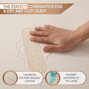 Waterproof Organic Mattress Protector California King - Organic Cotton Breathable Mattress Pad Cover - 250 GSM Comfort - Deep Pocket - Fitted Comfort by TinyTreasures Baby Boutique