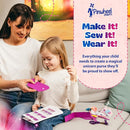 Pinwheel Crafts Beginner Sewing Kit for Kids Ages 5 6 7 8-12+ - Make Your Own Unicorn Purse Kids Sewing Kit - Play & Learn to Sew Craft Box, Girls & Boys Birthday Gifts by TinyTreasures Baby Boutique